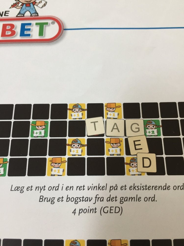 Børnealfabetet Spil fra Alga - Fra 6 år. - Billede 1