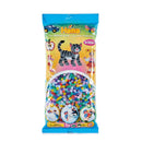 Hama midi perler 6000 stk gennemsigt mix - Billede 1