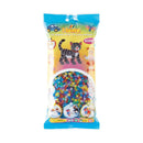 Hama midi perler 6000stk transp. glitter - Billede 1