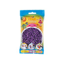 Hama midi perler 1000 stk lilla - Billede 1