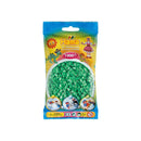 Hama midi perler 1000 stk lysegrøn - Billede 1