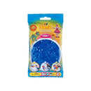 Hama midi perler 1000 stk gennems. blå - Billede 1