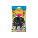 Hama midi perler 1000 stk sort - Billede 1