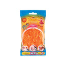 Hama midi perler 1000 stk neon orange - Billede 1