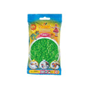 Hama midi perler 1000 stk selvlys. grøn - Billede 1