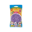 Hama midi perler 1000 stk pastel lilla - Billede 1