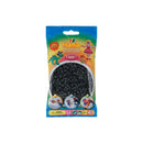 Hama midi perler 1000 stk mørkegrå - Billede 1