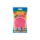 Hama midi perler 1000 stk gennems. pink - Billede 1