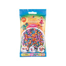 Hama midi perler 1000 stk stribet mix 92 - Billede 1