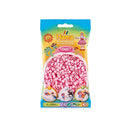 Hama midi perler 1000 stk pastel rosa - Billede 1