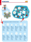 Hama stiftplade firkant 7x7cm - Billede 1