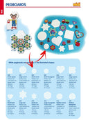 Hama stiftplade rund Ø8 cm - Billede 1