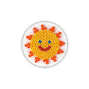 Hama Perleplade Midi - Rund Ø8cm - Hvid (222)