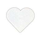 Hama stiftplade hjerte stor 16x17,5 cm - Billede 1