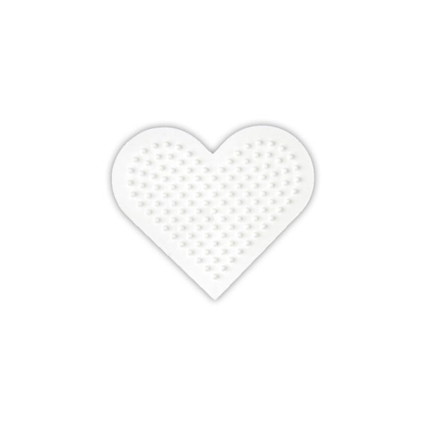 Hama stiftplade hjerte lille 8,5x7,5 cm - Billede 1