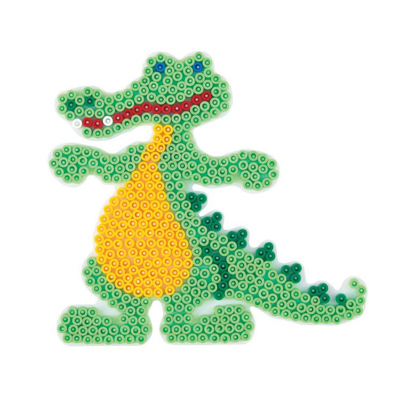 Hama stiftplade krokodille 14x15,5 cm - Billede 1