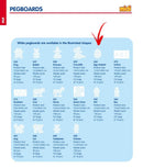 Hama stiftplade påskeæg 12x12,5 cm - Billede 1