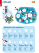 Hama stiftplade stjerne stor 14,5x16,5cm - Billede 1