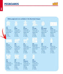 Hama stiftplade tal 9,5x16cm - Billede 1