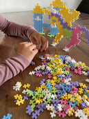 Plus Plus MINI - Pastel Super Begyndersæt - 1200 stk - Billede 1