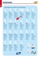 Hama stiftplade papegøje 8x9,5 cm - Billede 1