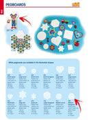 Hama stiftplade (samle) sekskantet - Billede 1