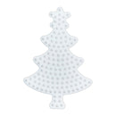 Hama stiftplade juletræ 11x7,5cm - Billede 1