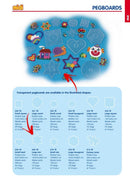 Hama stiftplade stjerne stor 14x16cm TR - Billede 1