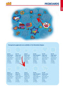 Hama stiftplade stjerne lille 10x9 cm TR - Billede 1