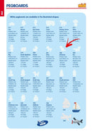 Hama stiftplade dinosaur 8,5x10cm - Billede 1