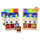 Nathan træpuslespil - Sæt med 2 stk - Tal & Mængder - fra 3 år. - Billede 1