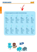 Hama maxi stiftplade bamse 19x15 cm TR - Billede 1