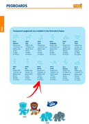 Hama maxi stiftplade hval 14,5x20 cm TR - Billede 1