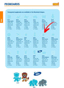 Hama maxi stiftplade (samle) firkant TR - Billede 1