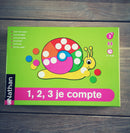 Nathan Læringsspil - Træn farver og tal op til 3 - Fra 3 år.