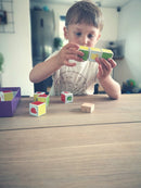 Nathan læringsspil - Magnetiske klodser - Fra 3 år. - Billede 1