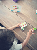 Nathan læringsspil - Magnetiske klodser - Fra 3 år. - Billede 1