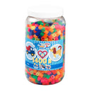 Hama maxi 1400 stk i bøtte neon mix 51 - Billede 1
