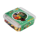 Hama maxi 600 perler+plade 8214, i bøtte - Billede 1