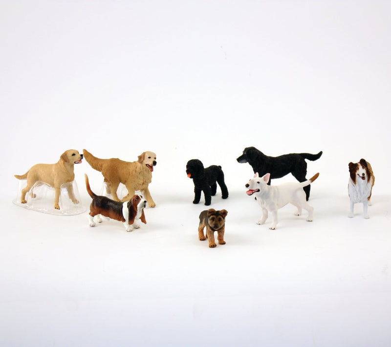 Dyr - Hunde fra Papo - 8 stk. - Billede 1