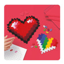Plus-Plus Puzzle-By-Number - Hjerter - 250 stk - Fra 5 år. - Billede 1