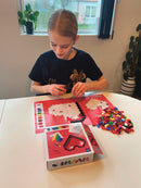 Plus-Plus Puzzle-By-Number - Hjerter - 250 stk - Fra 5 år. - Billede 1