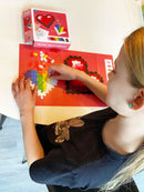 Plus-Plus Puzzle-By-Number - Hjerter - 250 stk - Fra 5 år. - Billede 1