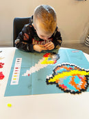 Plus-Plus Puzzle-By-Number - Rummet - 500 stk - Fra 5 år. - Billede 1