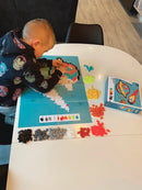 Plus-Plus Puzzle-By-Number - Rummet - 500 stk - Fra 5 år. - Billede 1