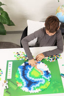Plus-Plus Puzzle-By-Number - Jorden - 800 stk - Fra 7 år. - Billede 1