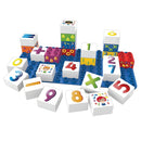 BiOBUDDi Naturlige Byggeklodser med Tal - 27 dele - fra 18 mdr. - Billede 1