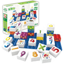 BiOBUDDi Naturlige Byggeklodser med Tal - 27 dele - fra 18 mdr. - Billede 1