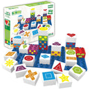 BiOBUDDi Naturlige Byggeklodser med Symboler - 27 dele - fra 18 mdr. - Billede 1