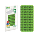 BiOBUDDi Byggeplade i Bioplast - Grøn - 1 stk. - Billede 1